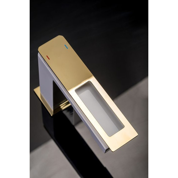 Смеситель для раковины Boheme Q 141-WG, белый - 2 Смеситель для раковины Boheme Q 141-WG, белый фото 2