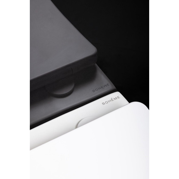 Унитаз-биде подвесной Boheme Fiore 978-SET-2-MW с крышкой микролифт фото 5