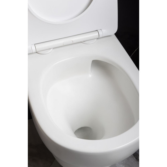 Унитаз-биде подвесной Boheme Fiore 978-SET-2-MW с крышкой микролифт фото 4