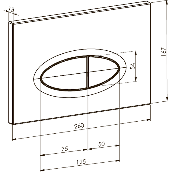 Кнопка смыва Boheme 665-CR фото 2