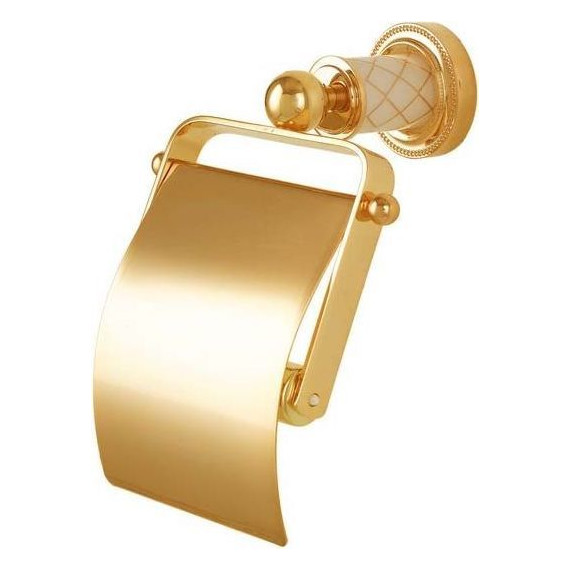 Держатель для туалетной бумаги Boheme Murano Gold 10901-W-G, золото фото 