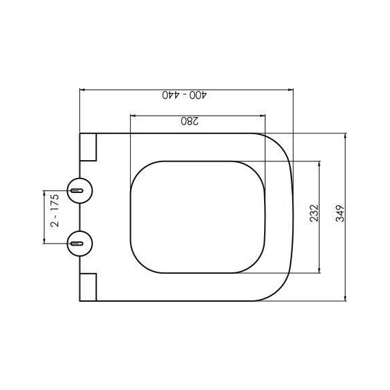 Сиденье с крышкой для унитаза Boheme Avva Bello микролифт 975-B, чёрный - 2 Сиденье с крышкой для унитаза Boheme Avva Bello микролифт 975-B, чёрный фото 2