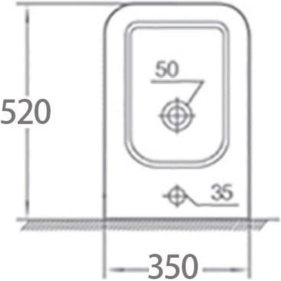 Биде подвесное Boheme Mane 970-BDT-MW фото 2