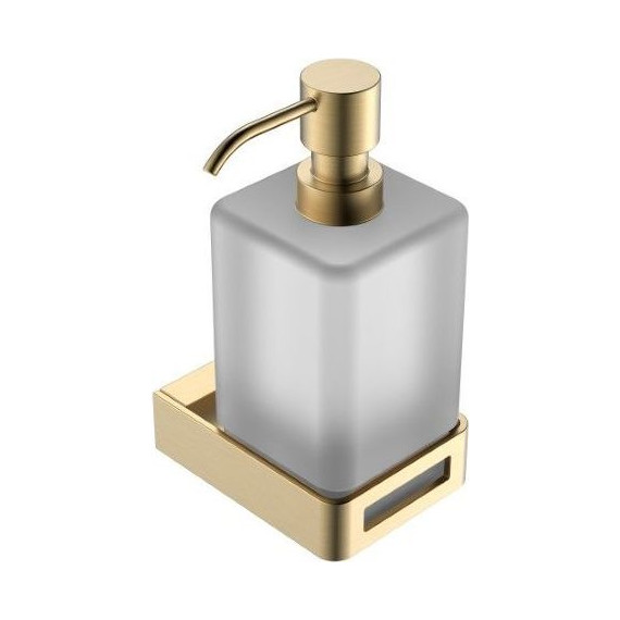 Дозатор для жидкого мыла Boheme Q 10957-MG, matt gold фото 