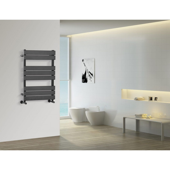 Полотенцесушитель водяной Boheme Venturo П8 500х800 мм 720-B, чёрный фото 3