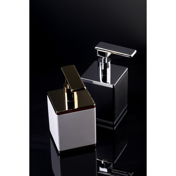 Стакан для зубных щеток Boheme 10964-W-G, золото - 4 Стакан для зубных щеток Boheme 10964-W-G, золото фото 4