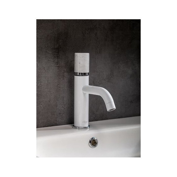 Смеситель для раковины Boheme Stick 121-W-MR-WHITE, белый фото 