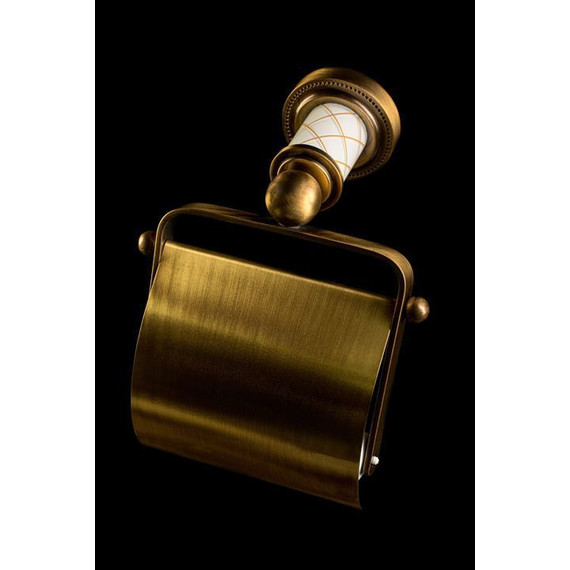 Держатель для туалетной бумаги Boheme Murano Bronze 10901-W-BR, бронза фото 2