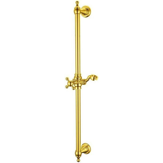 Душевая штанга Boheme Imperiale 70 см 417, золото фото 