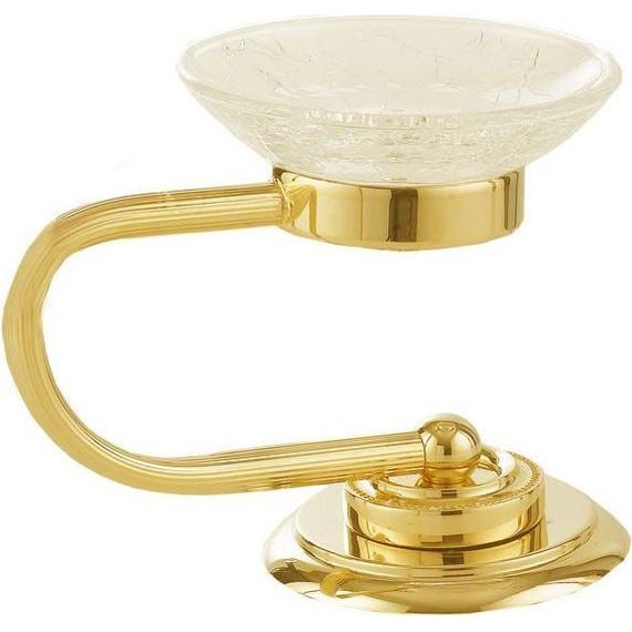 Мыльница Boheme Murano Gold 10910-G, gold фото 