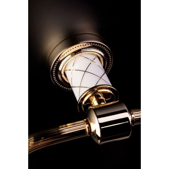 Держатель для туалетной бумаги Boheme Murano Gold 10901-W-G, золото фото 2