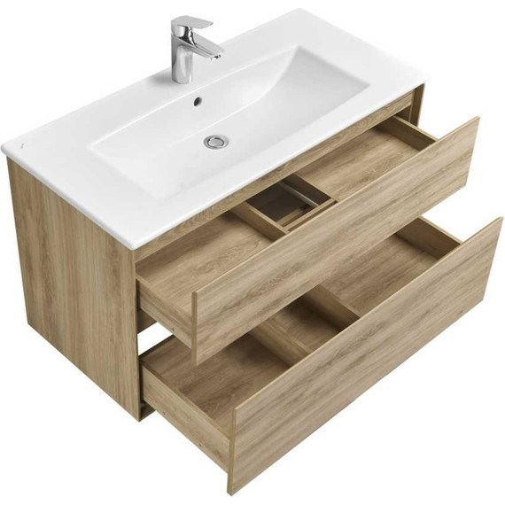 Тумба подвесная с раковиной Акватон Либерти 100 см 1A279601LYC70 - 5 Тумба подвесная с раковиной Акватон Либерти 100 см 1A279601LYC70 фото 5