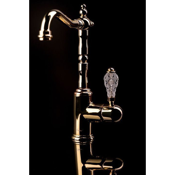 Смеситель для раковины высокий Boheme Crystal 262-CRST, chrome - 5 Смеситель для раковины высокий Boheme Crystal 262-CRST, chrome фото 5