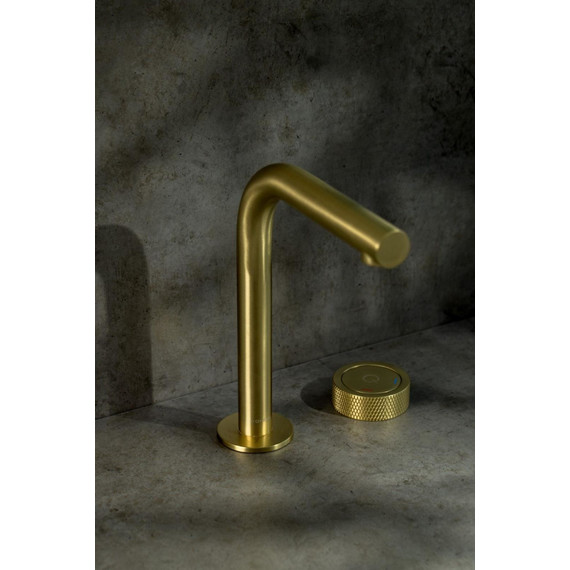 Смеситель для раковины Boheme Tech 158-MG, matt gold фото 2