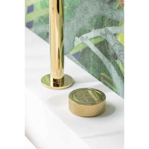 Смеситель для раковины Boheme Tech 158-G, gold - 5 Смеситель для раковины Boheme Tech 158-G, gold фото 5