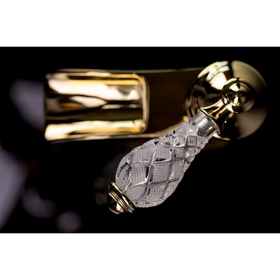 Смеситель для душа Boheme Vogue Crystal 204-CRST, бронза фото 3