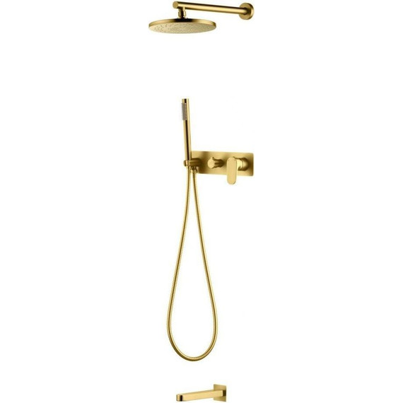 Верхний душ Boheme Spectre 225x225 мм 423-G, gold фото 2