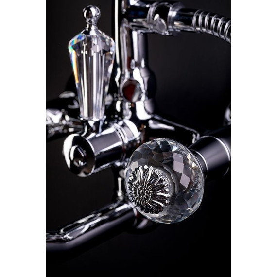 Смеситель для раковины Boheme Flora 271-FL, chrome - 3 Смеситель для раковины Boheme Flora 271-FL, chrome фото 3