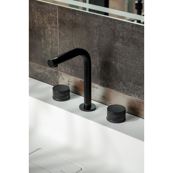 Смеситель для раковины Boheme Prestige 152-B-PR, чёрный - 2 Смеситель для раковины Boheme Prestige 152-B-PR, чёрный фото 2