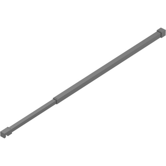 Душевая перегородка Belbagno 90 см KRAFT-L-1-90-C-NERO чёрный матовый/прозрачное - 3 Душевая перегородка Belbagno 90 см KRAFT-L-1-90-C-NERO чёрный матовый/прозрачное фото 3