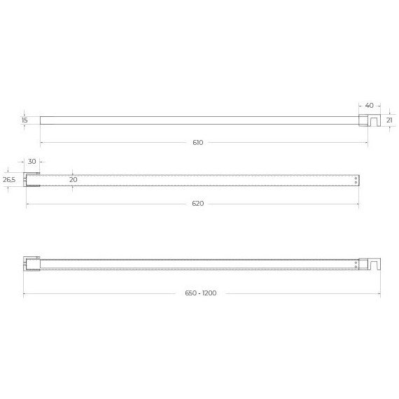 Душевая перегородка Belbagno 90 см KRAFT-L-1-90-C-NERO чёрный матовый/прозрачное - 4 Душевая перегородка Belbagno 90 см KRAFT-L-1-90-C-NERO чёрный матовый/прозрачное фото 4