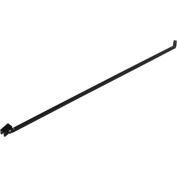 Шторка для ванны Cezares LIBERTA-V-1-TB-80/155-C-NERO 80 см (стекло 8 мм) чёрный матовый/прозрачное фото 4