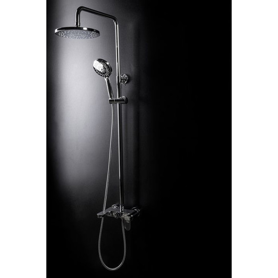 Душевая стойка Boheme Spectre 458-GM, gun metal фото 7