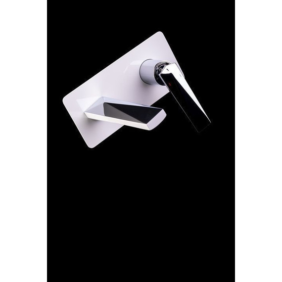 Смеситель для раковины настенный Boheme Venturo 375-W, белый фото 2