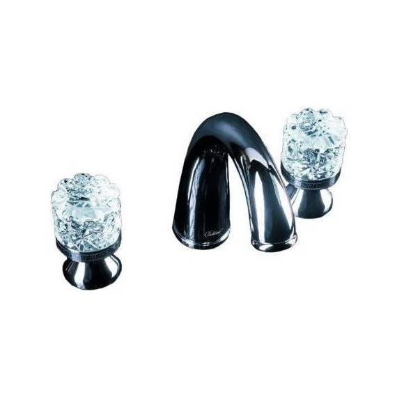 Смеситель для раковины Boheme Crystal 277-CRST/2, chrome фото 