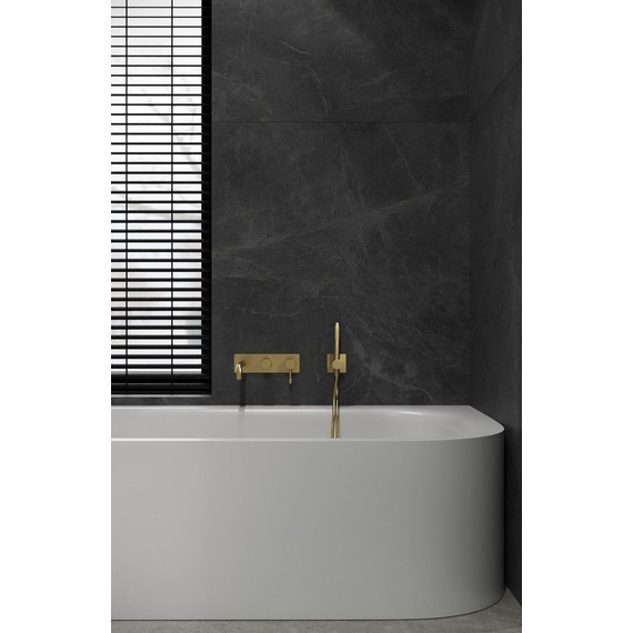 Смеситель для ванны Boheme UNO 464-3-MG, matt gold фото 2