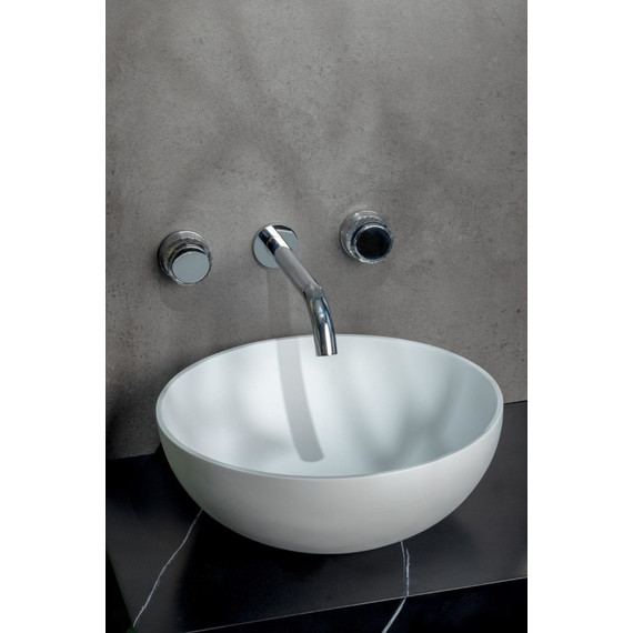 Смеситель для раковины настенный Boheme Aura 152-2-CR-A, chrome, Цвет производителя: хром фото 2