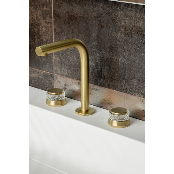 Смеситель для раковины Boheme Aura 152-MG-A, matt gold, Цвет производителя: золото матовое фото 3