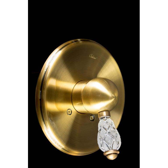 Смеситель для душа Boheme Crystal 305-CRST, бронза - 2 Смеситель для душа Boheme Crystal 305-CRST, бронза фото 2