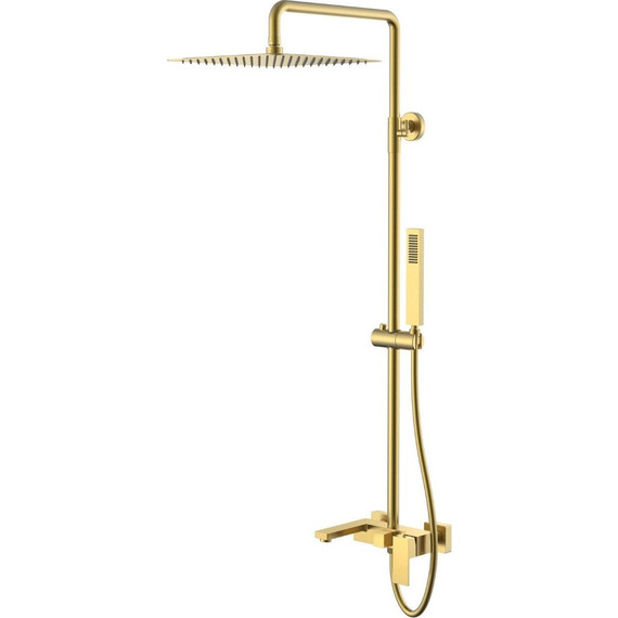 Душевая стойка Boheme Qubic 478-MG, matt gold фото 