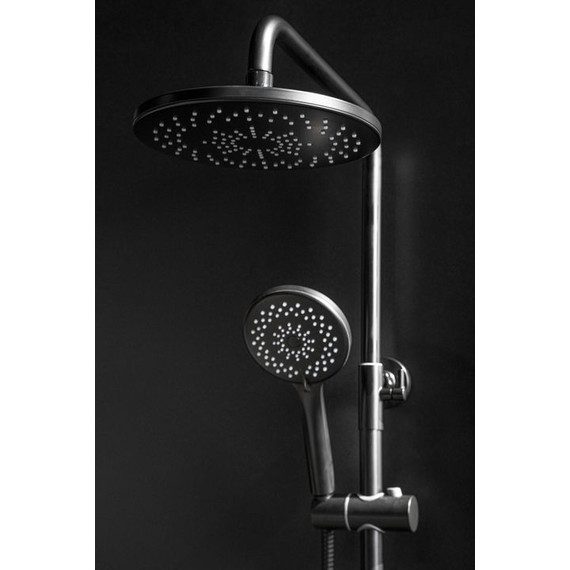 Душевая стойка Boheme Spectre 458-GM, gun metal фото 8