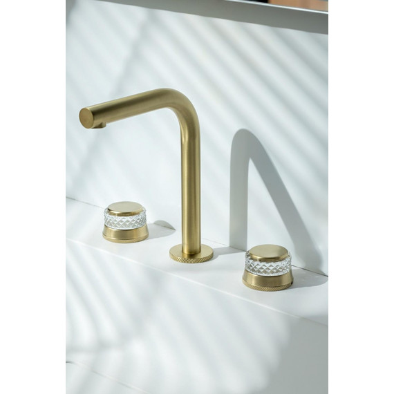 Смеситель для раковины Boheme Aura 152-MG-A, matt gold, Цвет производителя: золото матовое фото 2