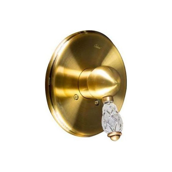 Смеситель для душа Boheme Crystal 305-CRST, бронза фото 