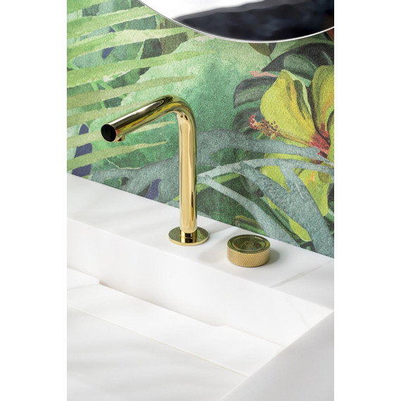 Смеситель для раковины Boheme Tech 158-G, gold - 3 Смеситель для раковины Boheme Tech 158-G, gold фото 3