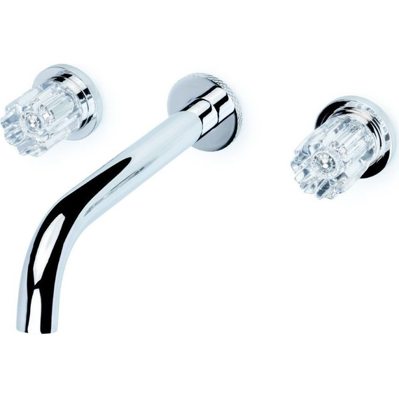 Смеситель для раковины настенный Boheme Elegante 152-2-CR-EL, chrome фото 