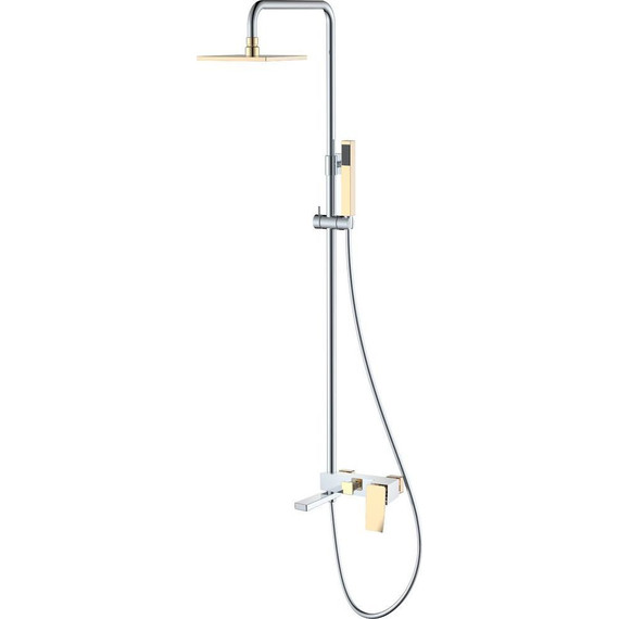 Душевая стойка Boheme Q 148-CRG.2, gold chrome фото 