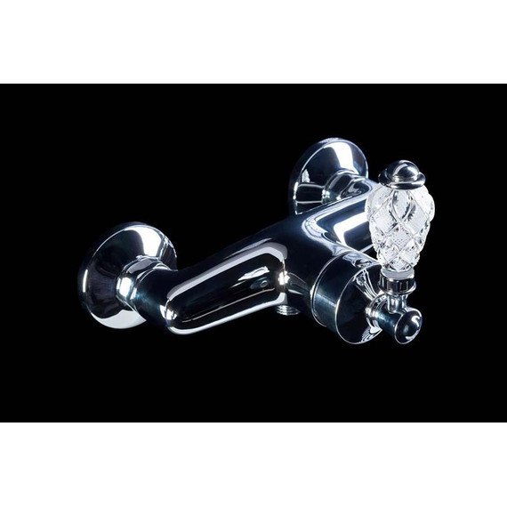 Смеситель для душа Boheme Vogue Crystal 224-CRST, chrome фото 2