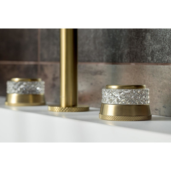 Смеситель для раковины Boheme Aura 152-MG-A, matt gold, Цвет производителя: золото матовое фото 5