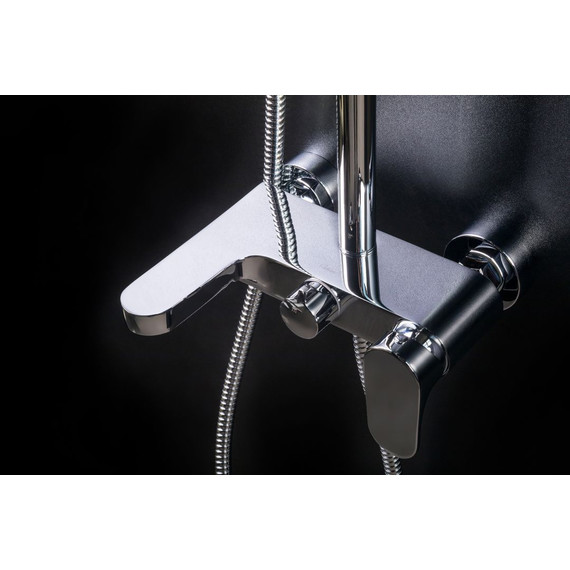 Душевая стойка Boheme Spectre 458-GM, gun metal фото 6