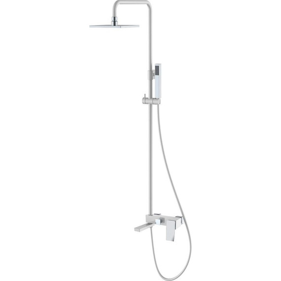 Душевая стойка Boheme Q 148-WCR.2, white chrome фото 