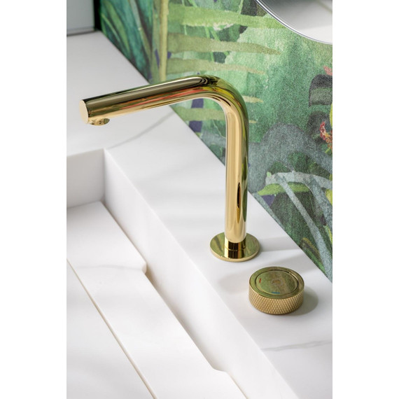 Смеситель для раковины Boheme Tech 158-G, gold - 4 Смеситель для раковины Boheme Tech 158-G, gold фото 4