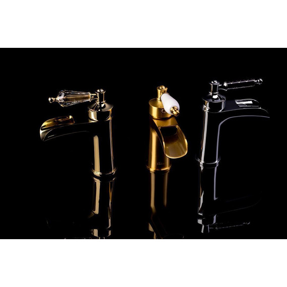 Смеситель для ванны Boheme Vogue Crystal 223-CRST, chrome фото 5