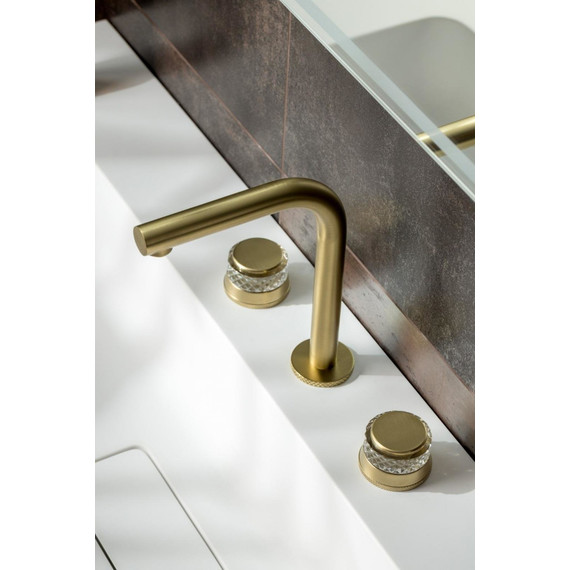 Смеситель для раковины Boheme Aura 152-MG-A, matt gold, Цвет производителя: золото матовое фото 4