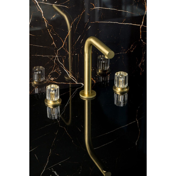 Смеситель для раковины Boheme Elegante 152-MG-EL, matt gold - 2 Смеситель для раковины Boheme Elegante 152-MG-EL, matt gold фото 2