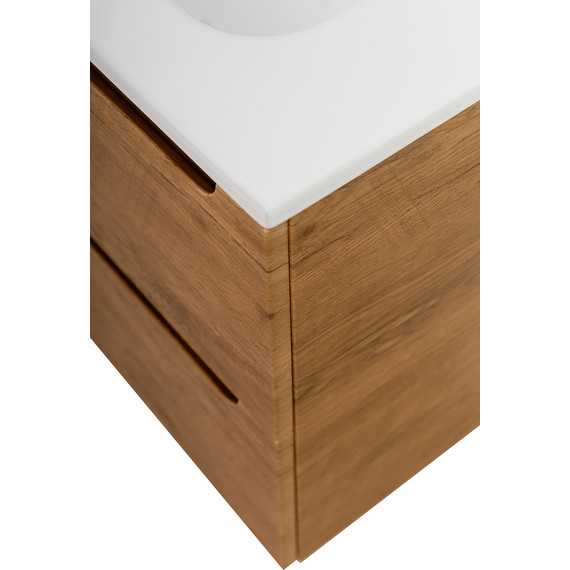 Тумба подвесная с раковиной BelBagno ETNA-1400-4C-SO-2-RN 140 см (раковина BB1400-2-ETL) Rovere Nature, Цвет фасада: Rovere Nature - 7 Тумба подвесная с раковиной BelBagno ETNA-1400-4C-SO-2-RN 140 см (раковина BB1400-2-ETL) Rovere Nature, Цвет фасада: Rovere Nature фото 7