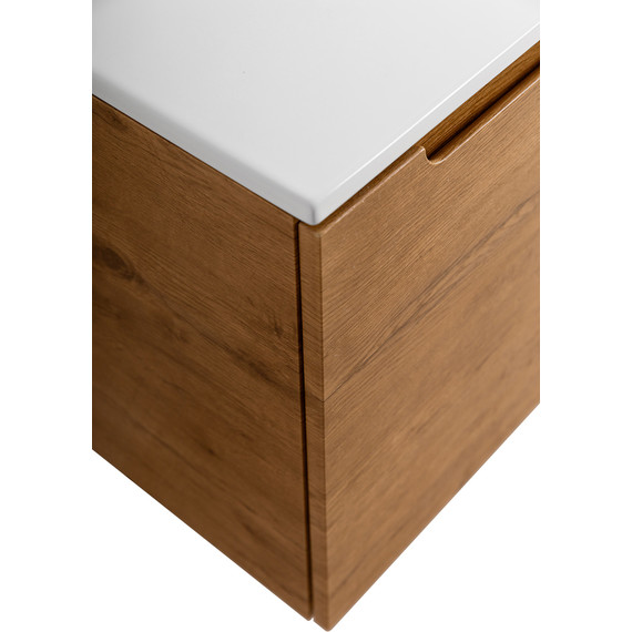 Тумба подвесная с раковиной BelBagno ETNA-1000-2C-1A-SO-RN-R 100 см (раковина BB1000ETL-R) Rovere Nature, Цвет фасада: Rovere Nature - 8 Тумба подвесная с раковиной BelBagno ETNA-1000-2C-1A-SO-RN-R 100 см (раковина BB1000ETL-R) Rovere Nature, Цвет фасада: Rovere Nature фото 8